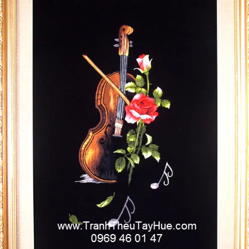 Tranh thêu tay tặng thầy cô HTTC28
