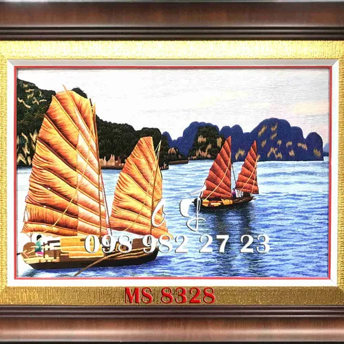 Tranh Thêu Thuận Buồm Xuôi Gió MS 8328