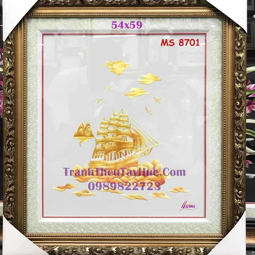 Tranh thêu Thuận buồm xuôi gió MS 8701