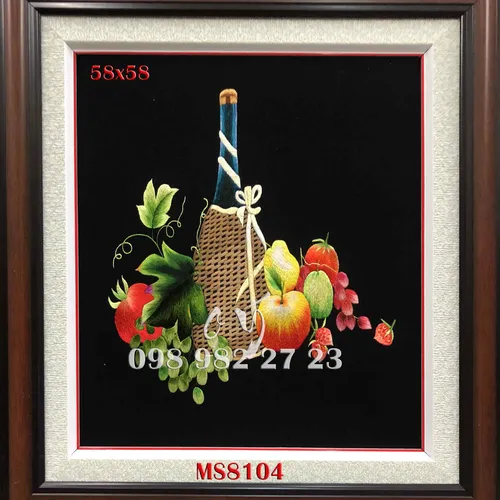 Tranh Thêu Trái Cây MS 8104