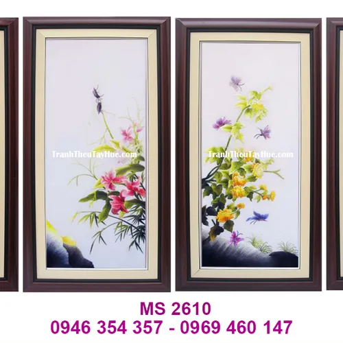 TRANH THÊU TỨ BÌNH MS 2610