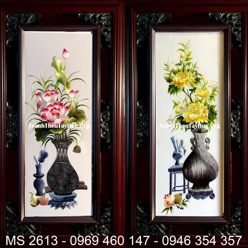 TRANH THÊU TỨ BÌNH MS 2613