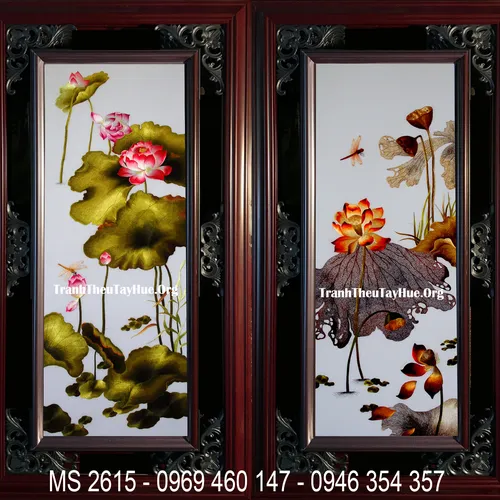 TRANH THÊU TỨ BÌNH MS 2615