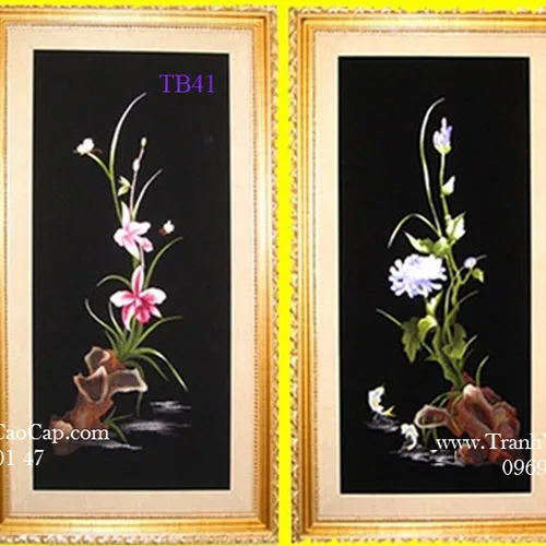 Tranh Thêu Tứ Quý 41