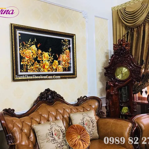 VÌ SAO TRANH THÊU HOA KHAI PHÚ QUÝ ĐƯỢC RẤT NHIỀU KHÁCH HÀNG TIN DÙNG?