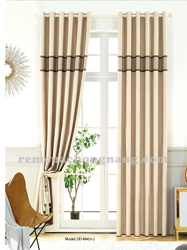 Rèm cửa giá rẻ màu kem da Rèm cửa giá rẻ màu kem da