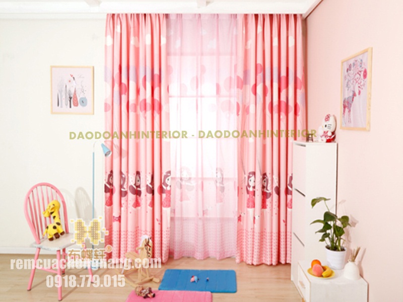 Rèm cửa sổ cho phòng bé với phong cách trẻ trung Rèm cửa sổ cho phòng bé với phong cách trẻ trung