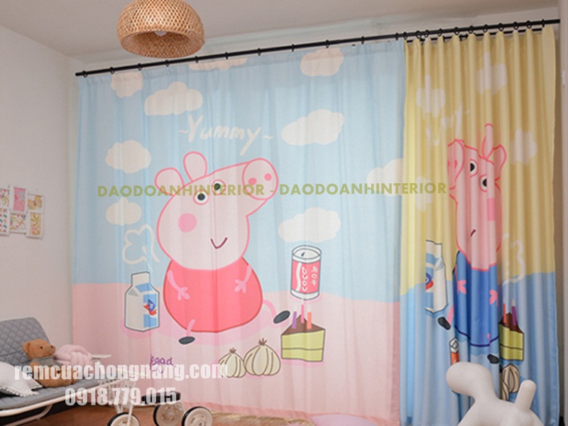 Những bộ rèm cửa xinh đẹp sẽ khiến các bé vô cùng yêu thích Những bộ rèm cửa xinh đẹp sẽ khiến các bé vô cùng yêu thích