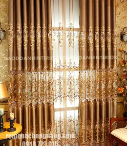 Rèm cửa phòng khách biệt thự RVT04
