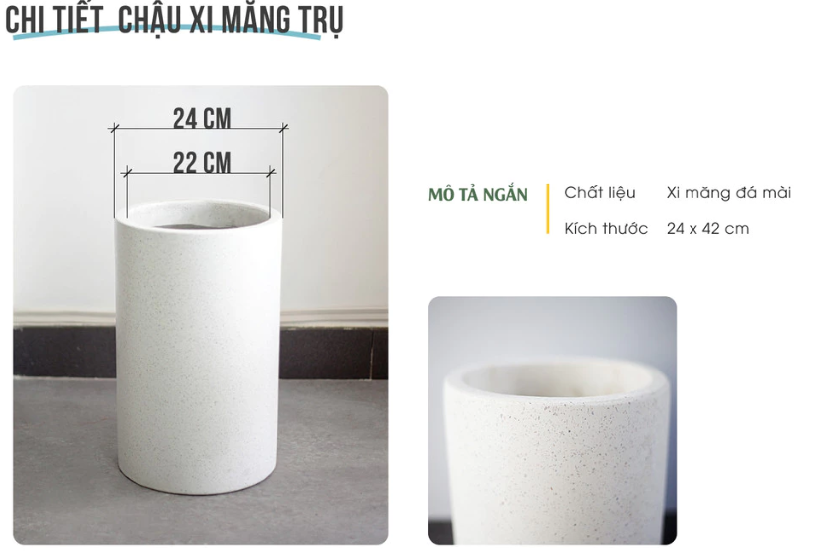 Chậu Cây Xi Măng: Mẫu Trụ Vuông & Tròn Khiến Giới Sành Cây MÊ MẨN. Chậu Cây Xi Măng: Mẫu Trụ Vuông & Tròn Khiến Giới Sành Cây MÊ MẨN.
