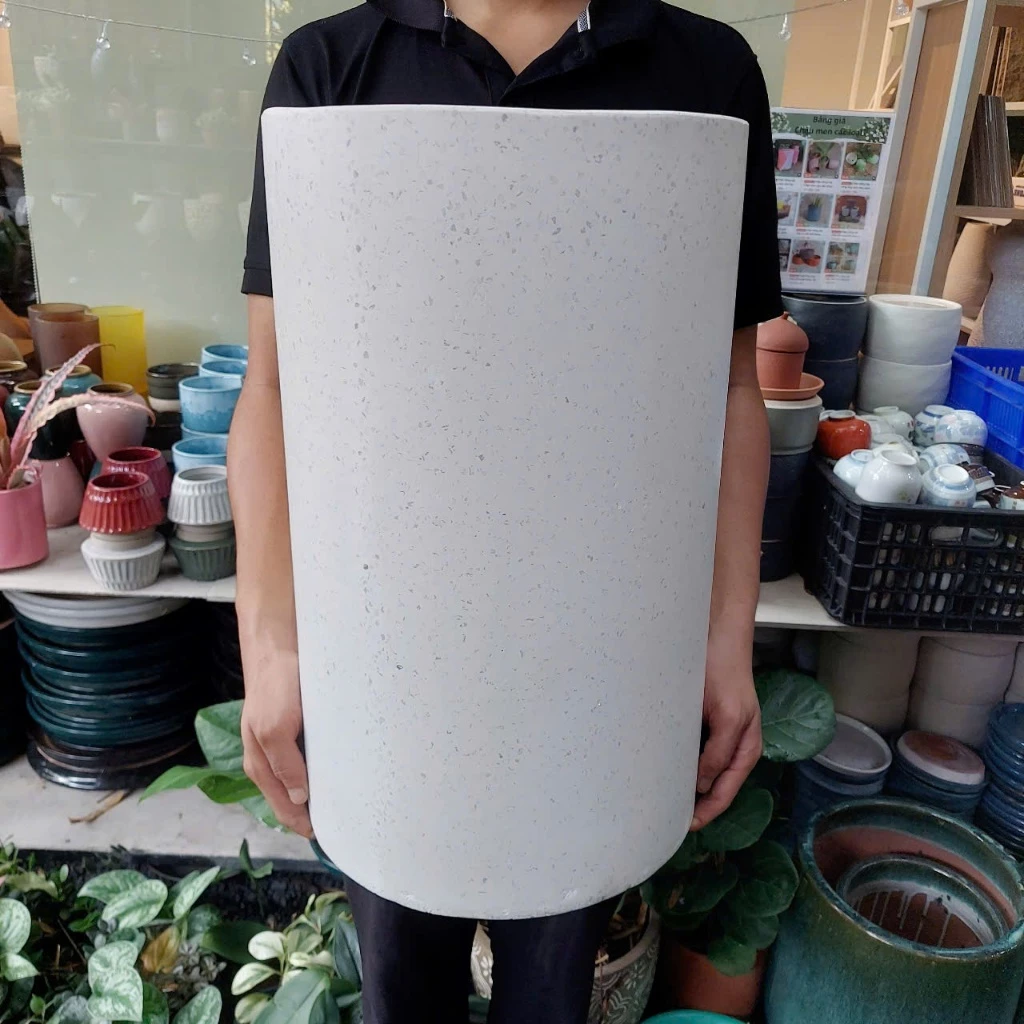 Hé Lộ Mẫu Chậu Xi Măng Tròn Xuất Khẩu Khiến Giới Sành Cây Mê Mẩn. Hé Lộ Mẫu Chậu Xi Măng Tròn Xuất Khẩu Khiến Giới Sành Cây Mê Mẩn.