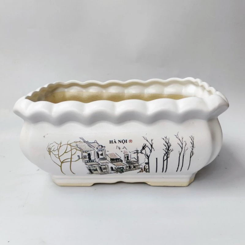 Đừng Mua Chậu Sứ Trồng Cây Trước Khi Biết mẫu Này Của Gốm Bát Tràng. Đừng Mua Chậu Sứ Trồng Cây Trước Khi Biết mẫu Này Của Gốm Bát Tràng.