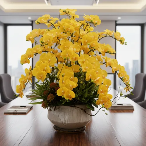 ✨ CHẬU LAN HỒ ĐIỆP GIẢ CAO CẤP: TUYỆT TÁC 16 CÀNH HÚT TÀI LỘC!