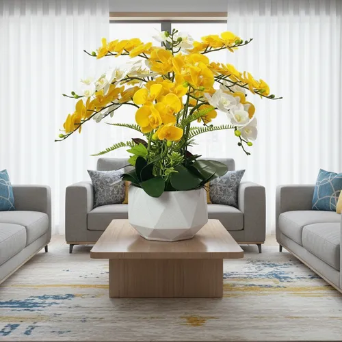 🌸 CHẬU LAN HỒ ĐIỆP GIẢ CAO CẤP – ĐẲNG CẤP SANG TRỌNG, ĐẸP BỀN THEO THỜI GIAN!