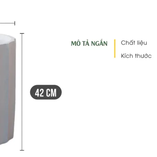 🌼Chậu Cây Xi Măng Trụ Tròn & Vuông Siêu Bền Đẹp - Nâng Tầm Không Gian Sống