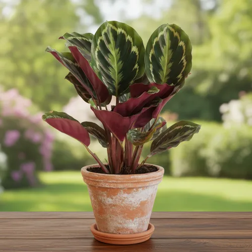 ✨Cây Đuôi Công Tím: Chậu Cây Để Bàn Trang Trí Biến Góc Làm Việc Cực Chill!