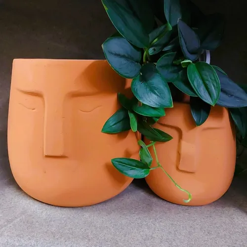 🧑‍🌾Chậu Gốm Trồng Cây Phong Thủy Mặt Người Zen - Kích Hoạt TÀI LỘC, Vượng Khí!