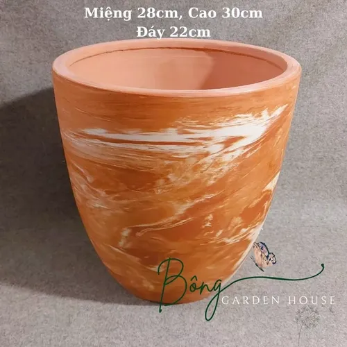 ✨Chậu Gốm Trồng Cây Đất Nung Màu Cam Sữa: Vẻ Đẹp Độc Lạ Cho Không Gian Sống!