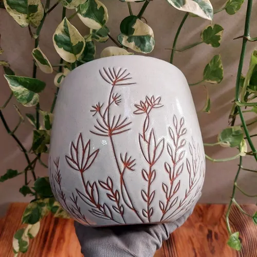 🧑‍🌾Chậu Gốm Trồng Cây Phong Thủy Bồ Công Anh: Gieo MAY MẮN, Gặt TÀI LỘC..!