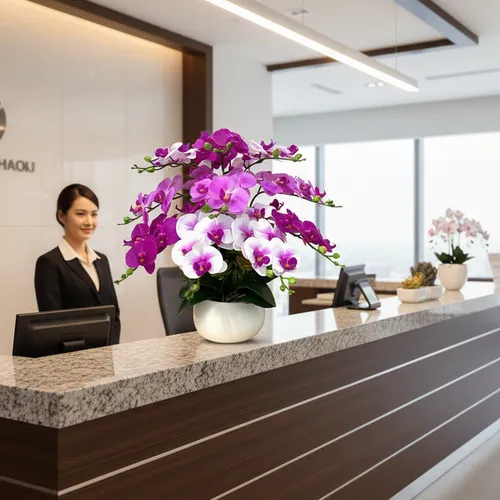 ✨ CHẬU LAN HỒ ĐIỆP GIẢ CAO CẤP: TUYỆT TÁC 9 CÀNH CHUẨN SANG XỊN!