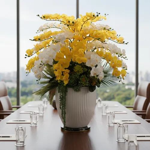 🌼 CHẬU LAN HỒ ĐIỆP GIẢ 16 CÀNH – ĐẲNG CẤP TRANG TRÍ SANG TRỌNG!