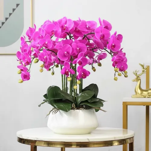 🌸CHẬU LAN HỒ ĐIỆP GIẢ CAO CẤP – SANG TRỌNG NHƯ THẬT, BỀN ĐẸP LÂU DÀI!