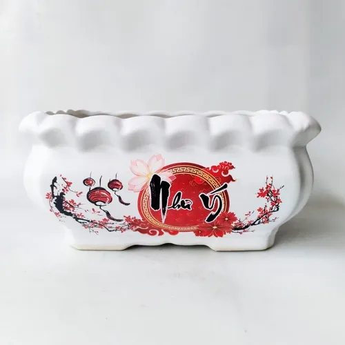 🌳9 Mẫu Chậu Sứ Trồng Cây Bát Tràng Khiến Khách Đến Nhà Phải TRẦM TRỒ!