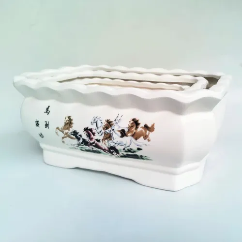 🌳9 Mẫu Chậu Sứ Trồng Cây Bát Tràng Khiến Khách Đến Nhà Phải TRẦM TRỒ!