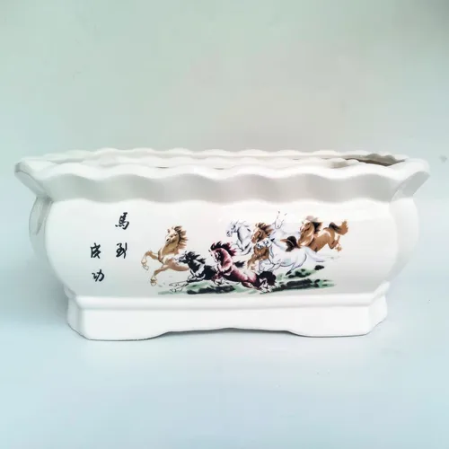 🌳9 Mẫu Chậu Sứ Trồng Cây Bát Tràng Khiến Khách Đến Nhà Phải TRẦM TRỒ!