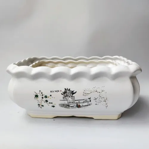 🌳9 Mẫu Chậu Sứ Trồng Cây Bát Tràng Khiến Khách Đến Nhà Phải TRẦM TRỒ!