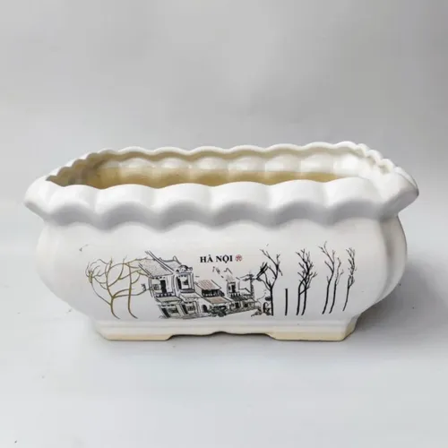 🌳9 Mẫu Chậu Sứ Trồng Cây Bát Tràng Khiến Khách Đến Nhà Phải TRẦM TRỒ!