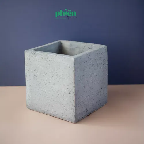 💧🌿Chậu Xi Măng Vuông 25x25: BỀN ĐẸP Vượt Thời Gian - Mảnh Ghép Hoàn Hảo Cho Nhà Phố