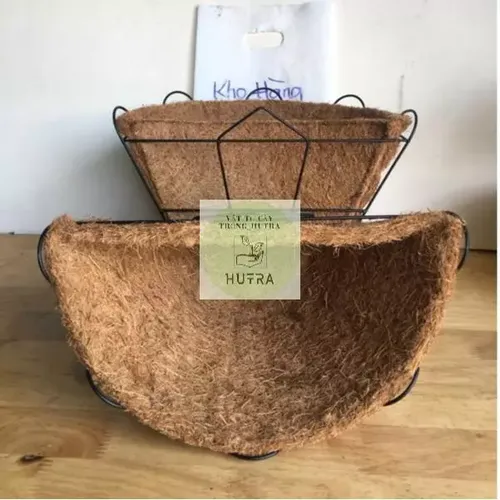 🌱Chậu Hoa Xơ Dừa Ốp Tường Đẹp: Giải Pháp Xanh Cho Ban Công!