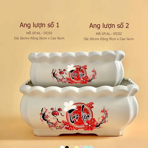 🌳9 Mẫu Chậu Sứ Trồng Cây Bát Tràng Khiến Khách Đến Nhà Phải TRẦM TRỒ!