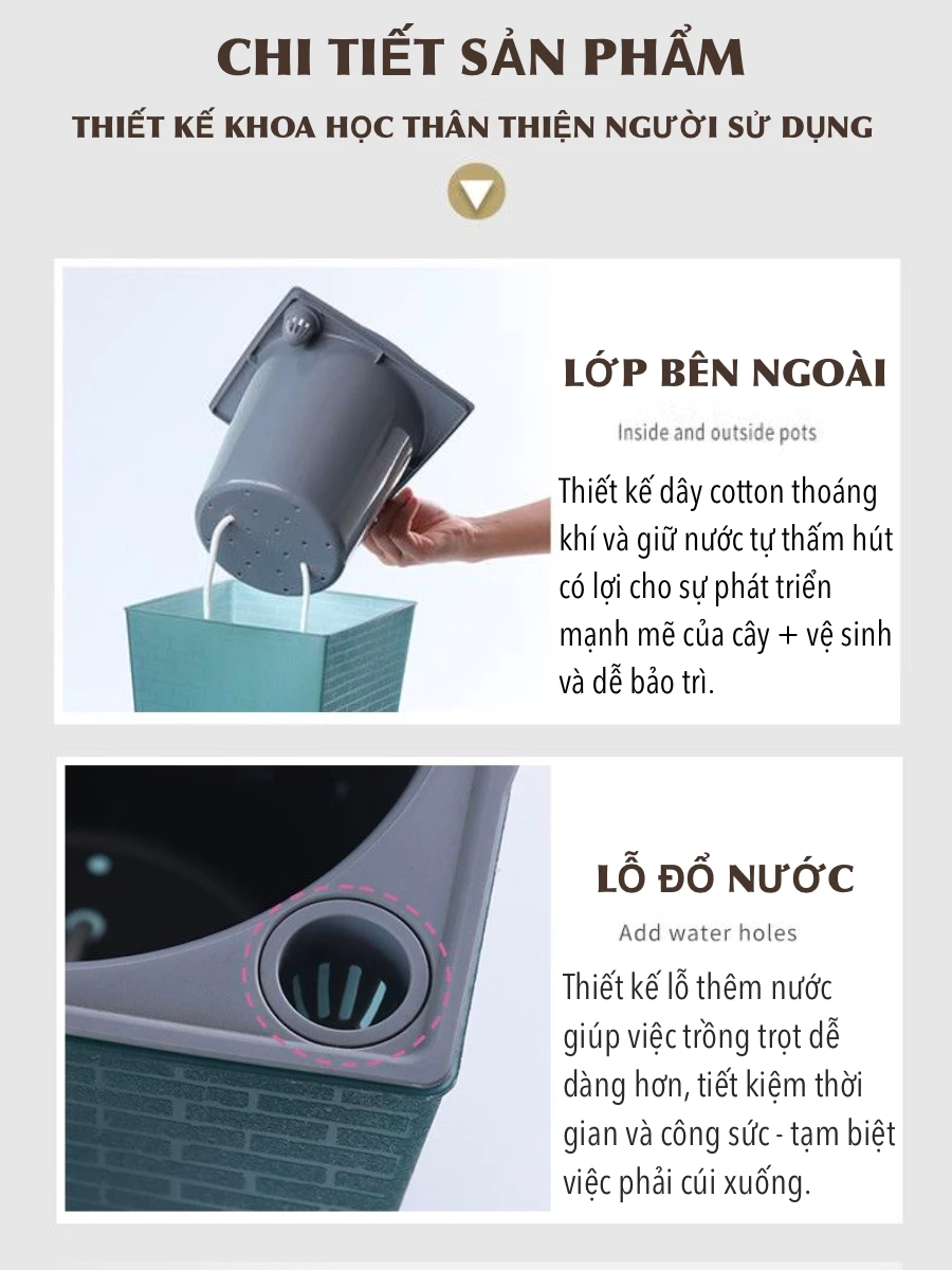 Trồng cây công nghệ cao là đây! Chậu trồng cây thông minh với khả năng tự tưới, cảm biến... bạn đã thử chưa? Trồng cây công nghệ cao là đây! Chậu trồng cây thông minh với khả năng tự tưới, cảm biến... bạn đã thử chưa?