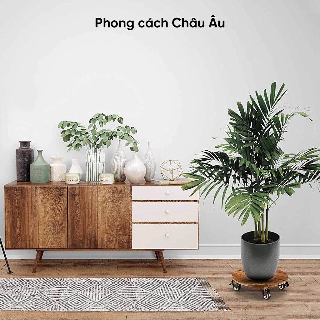 Đế chậu cảnh có bánh xe giúp bạn dễ dàng di chuyển và thay đổi vị trí chậu cây, tạo nên không gian sống tiện nghi và linh hoạt Đế chậu cảnh có bánh xe giúp bạn dễ dàng di chuyển và thay đổi vị trí chậu cây, tạo nên không gian sống tiện nghi và linh hoạt