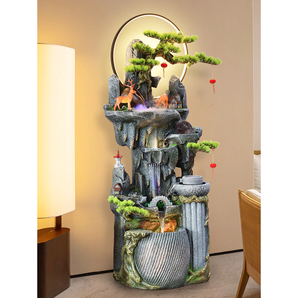 Mẫu hòn non bộ trang trí biệt thự, có thể đặt trong nhà hoặc ngoài sân vườn Mẫu hòn non bộ trang trí biệt thự, có thể đặt trong nhà hoặc ngoài sân vườn