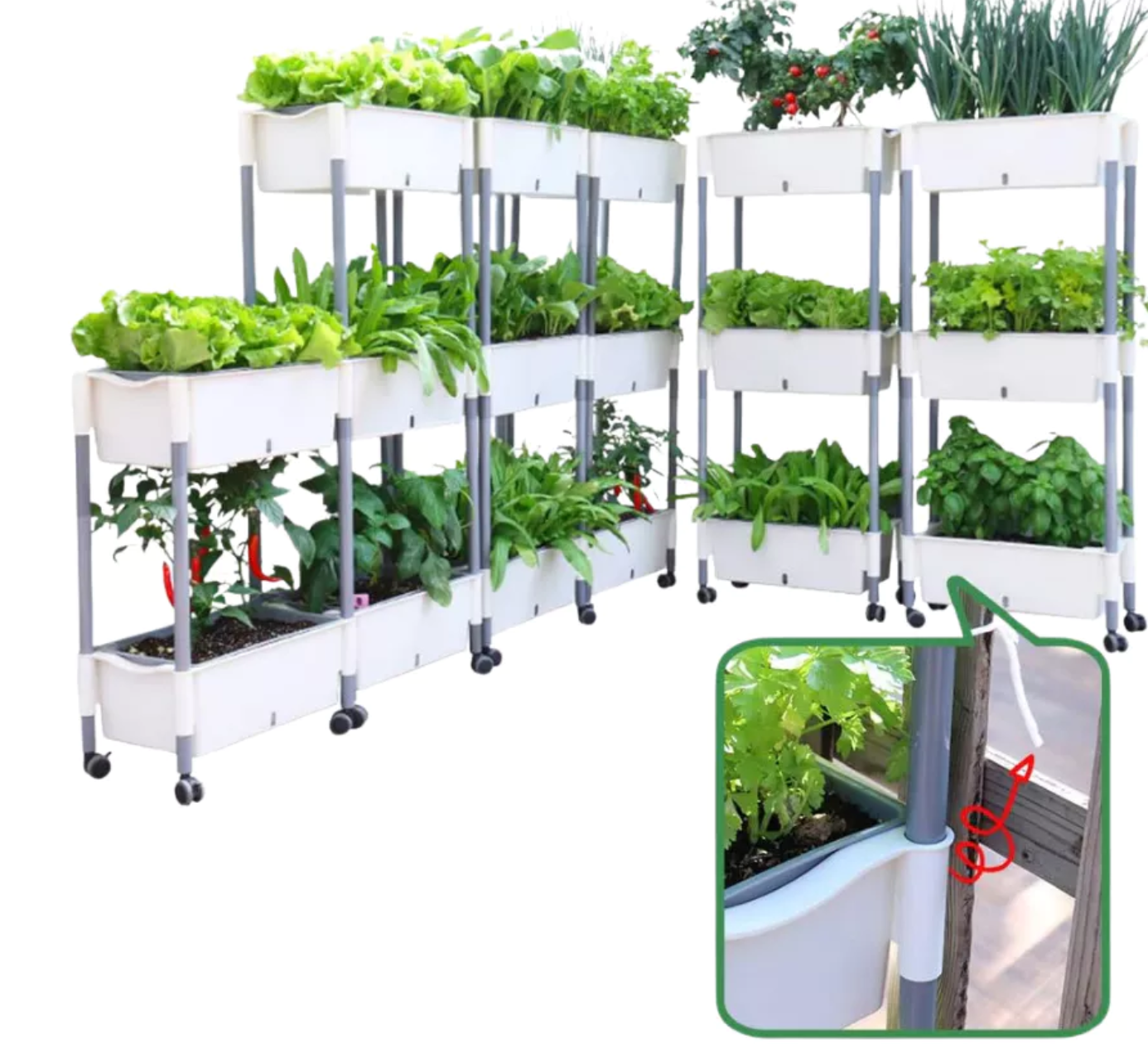 Biến sân thượng thành vườn rau xanh mát với kệ trồng rau sân thượng, tiết kiệm không gian và dễ dàng chăm sóc cây trồng Biến sân thượng thành vườn rau xanh mát với kệ trồng rau sân thượng, tiết kiệm không gian và dễ dàng chăm sóc cây trồng