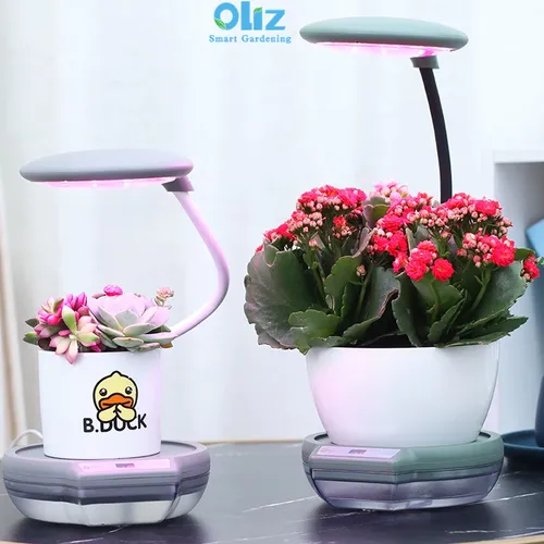 💡 Chậu Trồng Cây Thông Minh – Có Đèn Chiếu Sáng Quang Hợp Cho Cây.