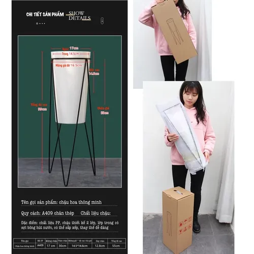 🌱 Chậu Trồng Cây Nhựa Cao Cấp | Nhựa Dẻo Dai, Thiết Kế Thông Minh.