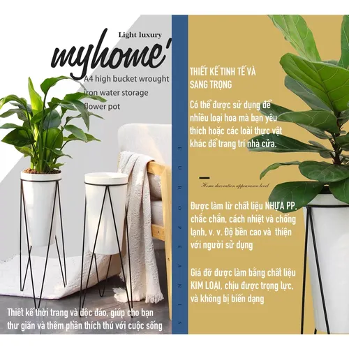 🌱 Chậu Trồng Cây Nhựa Cao Cấp | Nhựa Dẻo Dai, Thiết Kế Thông Minh.