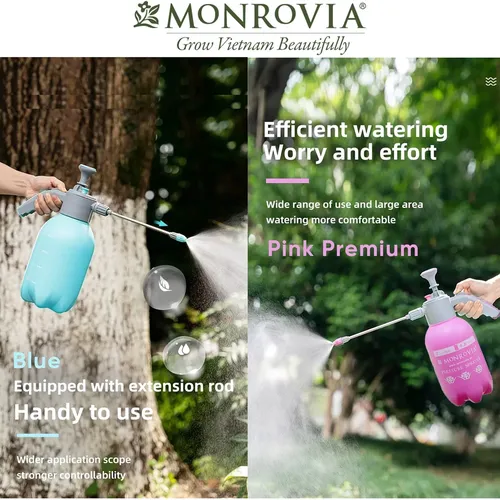 Bình Xịt Tưới Cây 2 Lít MONROVIA– Tưới Cây Mượt Mà, Tiện Lợi Cho Mọi Nhà.
