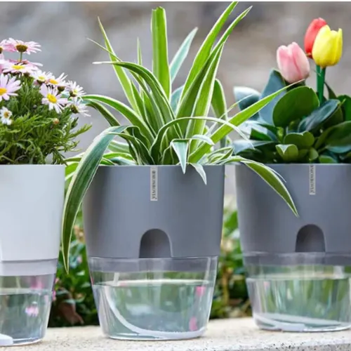 🌱Chậu nhựa trồng cây tự tưới MONROVIA – Sang trọng, tiện lợi- chuẩn Châu Âu.