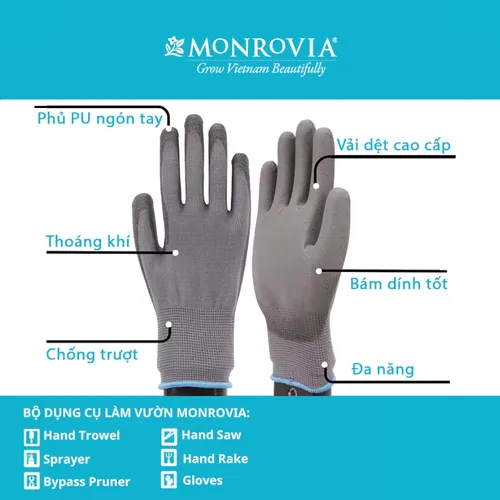 Bộ Dụng Cụ Làm Vườn 4 Món Cao Cấp - Chăm Sóc Vườn Từ A Đến Z.