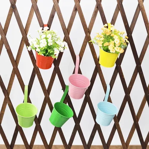 🌿Chậu Treo Ban Công Sắt Nghệ Thuật - Tô Điểm Không Gian Sống!