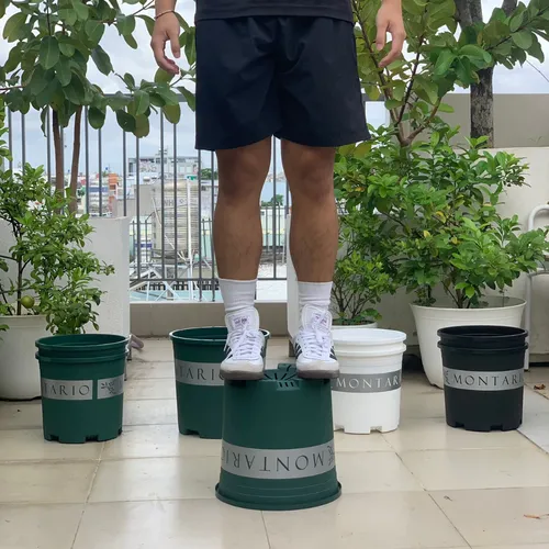 Chậu Nhựa Tròn VIETPOT Màu Trắng Sang Trọng – Lý tưởng cho Trang Trí Nhà Cửa & Sân Vườn .