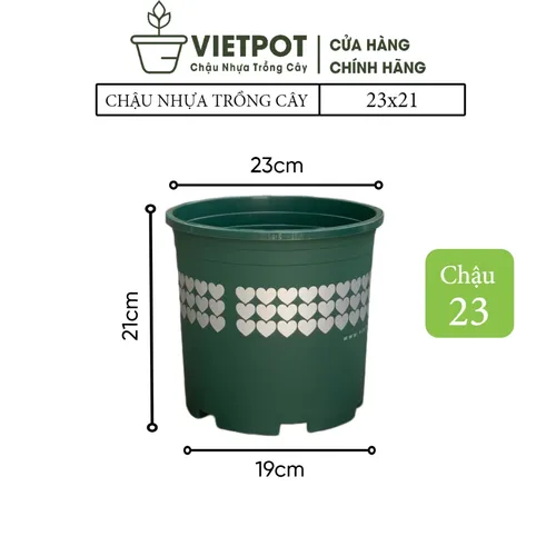 🌸Chậu Nhựa Trồng Hoa Cao Cấp | Nhựa Bền Màu, Thiết Kế Tinh Tế.