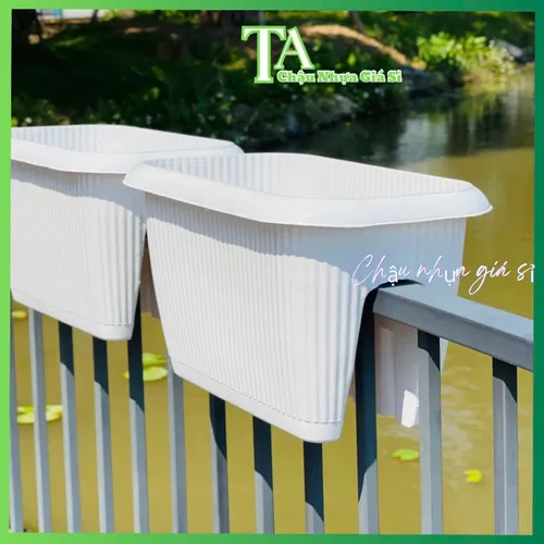 🌸Chậu Trồng Cây Ban Công Chữ Nhật Cỡ Lớn: Thỏa Sức Sáng Tạo Khu Vườn Của Bạn!