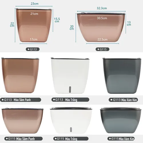 🌿 Chậu Trồng Cây Cảnh Thông Minh - Cho Không Gian Xanh Tiện Lợi.