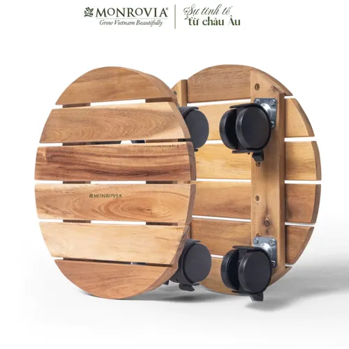 Đế Lót Chậu Cây Có Bánh Xe MONROVIA - Tiện Lợi - Di Chuyển Dễ Dàng, Bảo Vệ Chậu Cây.